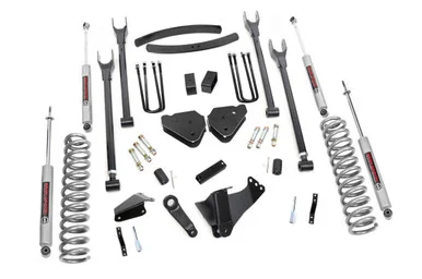 05-07 Ford F250/F350 DSL 6in Ford 4-Link Suspension Lift Kit – Rough Country Suspension