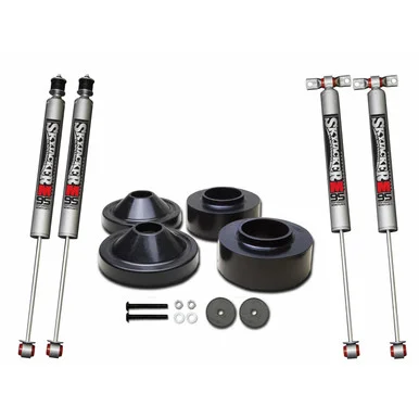 07-18 Jeep JK 0.75-2″ Polyurethane Spacer Leveling Kit w/2-Front M95 Shocks – Skyjacker Suspension