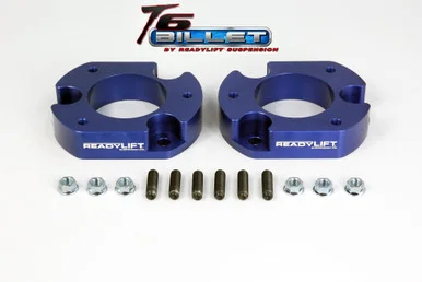 10-14 Ford Raptor 2in Leveling Kit T6 Billet Blue – Ready Lift