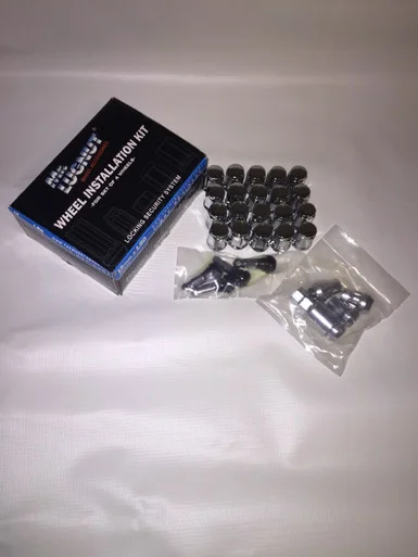 12×1.25″ 5/6 Lug Bulge Acorn Lug Nut Kit
