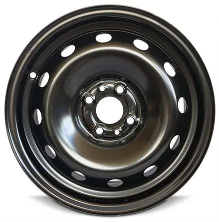 15×6 Fiat 500 Steel Wheel / Rim Design C , 2012-2019