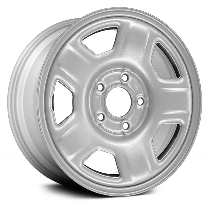 15″ x 6.5″ Steel Remanufactured Wheel with 5 x 114.3 Bolt Pattern for Ford Escape 2001-2007 – Silver