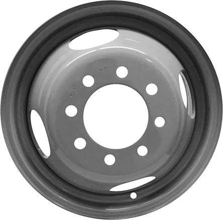 16×6 Chevrolet 3500 Steel Wheel / Rim Design B , 1988-2000