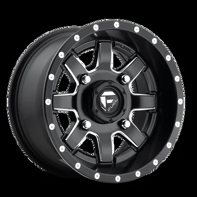 16×7 4×156 4.51BS D538 Maverick Matte Black Milled – Fuel Off-Road