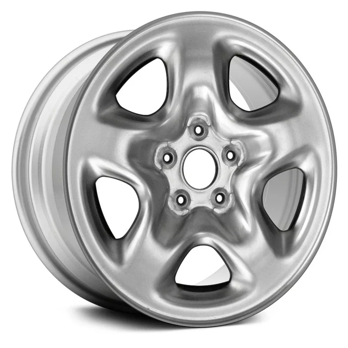 16″ x 6.5″ Steel Remanufactured Wheel with 5 x 114.3 Bolt Pattern for Lexus RX 1999-2000 – Silver