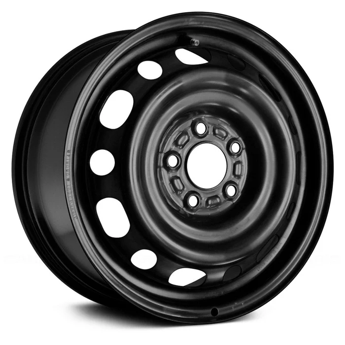 16″ x 6.5″ Steel Remanufactured Wheel with 5 x 114.3 Bolt Pattern for Mazda 3 2014 – Black