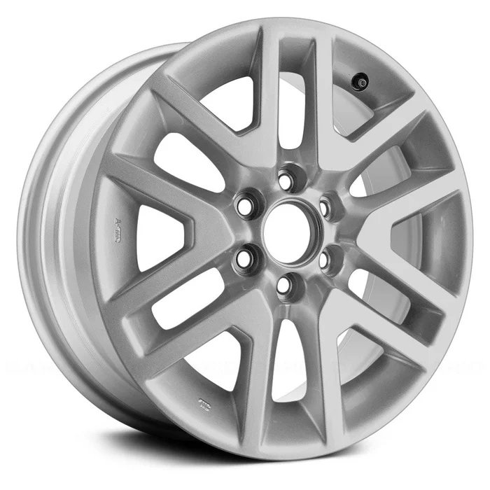16″ x 7″ Alloy Remanufactured Wheel with 6 x 114.3 Bolt Pattern for Nissan Frontier 2014-2016 – Sparkle Silver