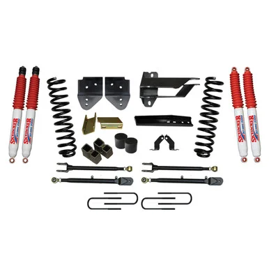 17-19 Ford F250 4″ Suspension Lift Kit Adjustable 4-Links w/Hydro 7000 Shocks – Skyjacker Suspension