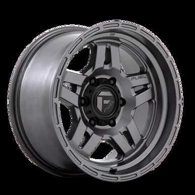 17×8.5 6×5.5 4.36BS Matte Gunmetal D801 Oxide