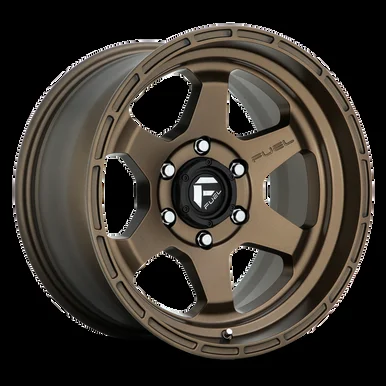 17×9 5×150 4.53BS D666 Shok Matte Bronze – Fuel Off-Road