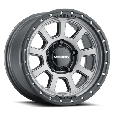 17×9 5×5.5 5.5BS OJOS Gray – Vision Wheel