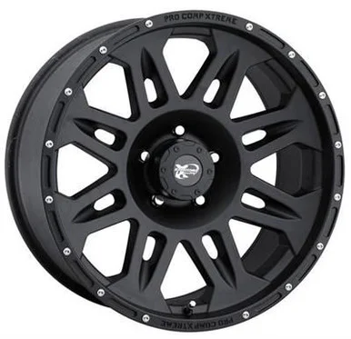 17×9 6×5.5 4.75BS Type 7005 Flat Black – Pro Comp Wheels