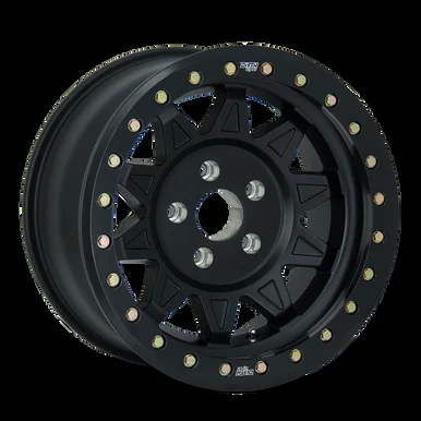 17×9 8×170 4.45BS Roadkill 9302 Black/Black Beadlock – Dirty Life Wheels
