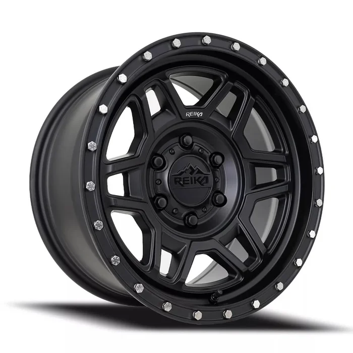 17×9 R40 Trooper Satin Black Rims | 5×127 (-12mm Offset)