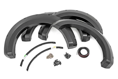 17-22 Ford F250,F350SD TB Lithium Gray Pocket Fender Flares – Rough Country