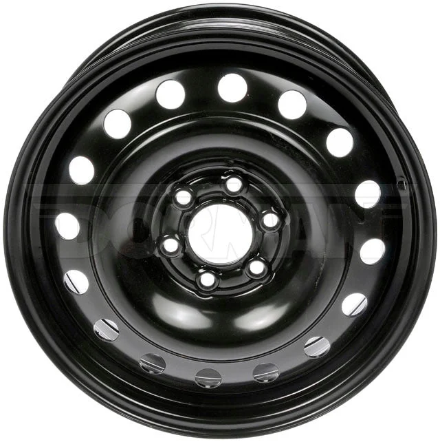 17″ Dorman 17×6.5 Black Steel Factory Wheel – 6-Lug (939-185)