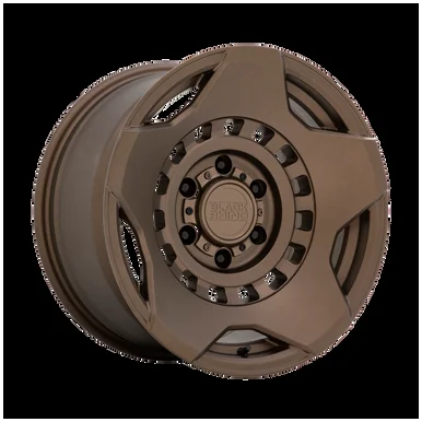 17X9 5X5 4.29BS Muzzle Matte Bronze – Black Rhino
