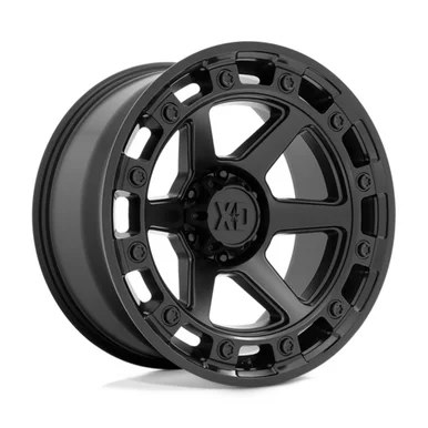 17X9 6×120 5BS XD862 Raid Satin Black