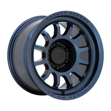17X9 6X135 5.47BS Rapid Midnight Blue – Black Rhino