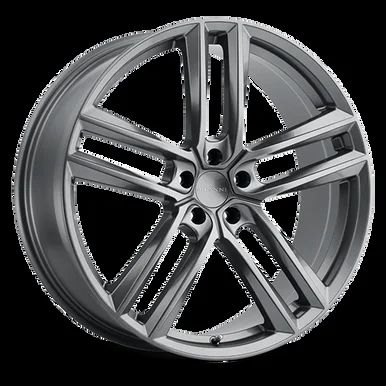 18×8.5 5×4.75 6.22BS Clutch Gunmetal – Vision Wheel