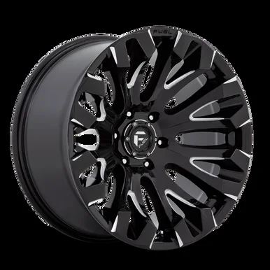 18×9 8×170 5.04BS Gls Blk Milled D828 Quake