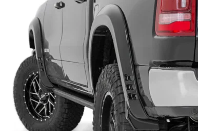 19-24 Ram 1500 PSC Billet Silverl SF1 Fender Flares – Rough Country