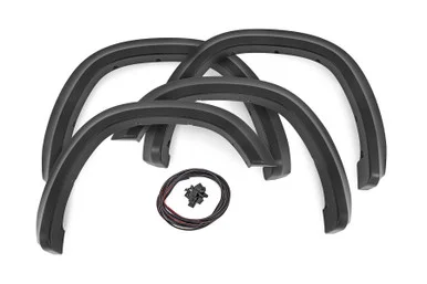 19-24 Ram 1500 PXR Brilliant Black Sport Fender Flares