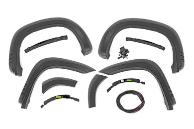 19-25 & Classic Chevy 1500 GNO Slate Gray SF1 Fender Flares – Rough Country