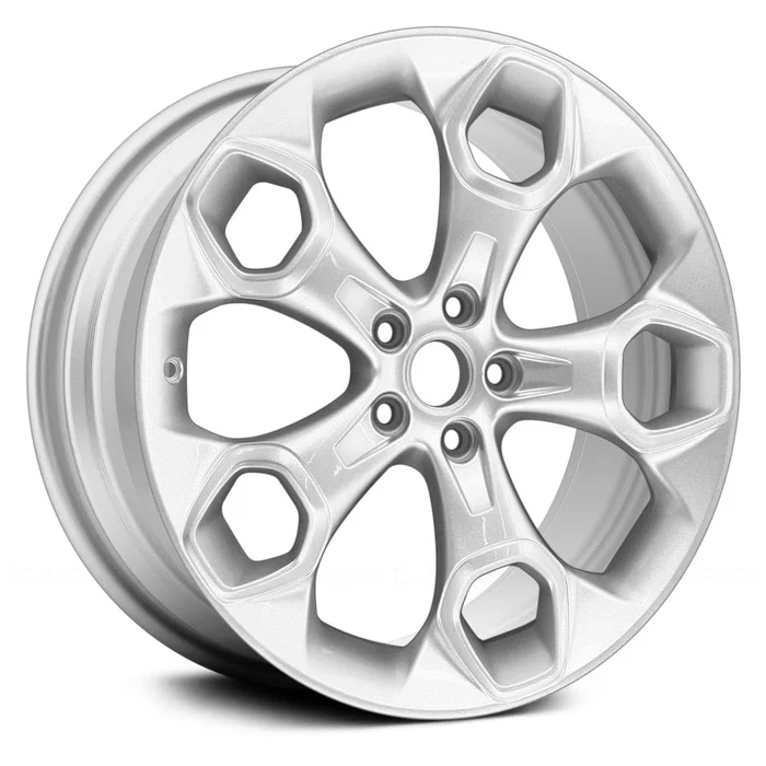 19″ x 8″ Alloy Remanufactured Wheel with 5 x 108 Bolt Pattern for Ford Escape 2013-2016 – Silver