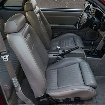 1990 – 1991 Ford Mustang 5.0 LX / GT Convertible Katzkin Leather Interior (2 row)