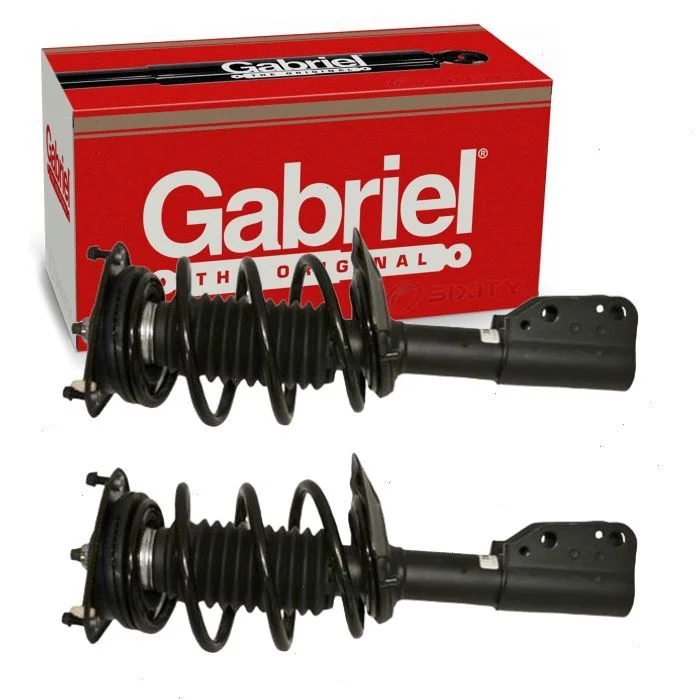 2 pc Gabriel ReadyMount Front Suspension Strut & Coil Springs for 2000-2005 Cadillac DeVille