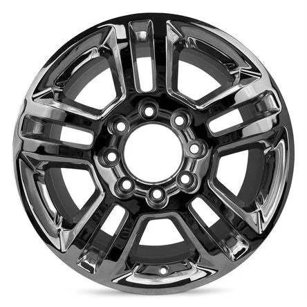 20×8.5 Chevrolet Silverado 2500 Aluminum Wheel / Rim Design B , 2015-2018