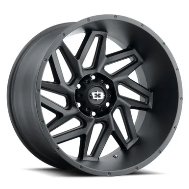 20×9 5×5.0 5.41BS Spyder Black – Vision Wheel