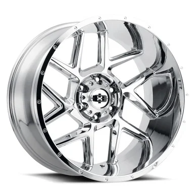20×9 5×5.5 5.5BS Sliver Chrome – Vision Wheel