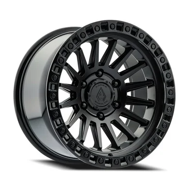 20×9 6×135 5.03BS MESA SATIN BLK CTR GLOSS BLK LIP