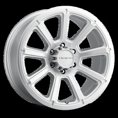 20×9 6×135 5.7BS Turbine Silver – Vision Wheel