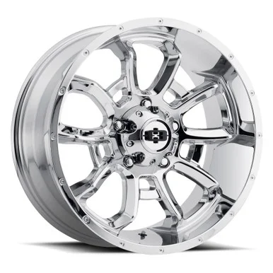 20×9 6×5.5 5.5BS Bomb Chrome – Vision Wheel
