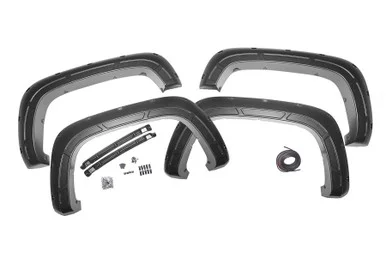 20-24 Chevy 2500HD/3500HD GJI Shadow Gray Defender Fender Flares