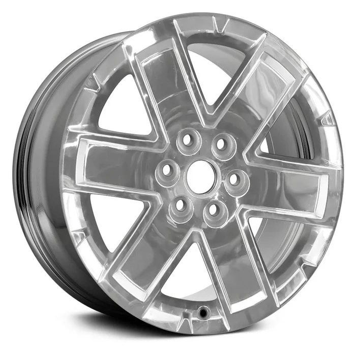 20″ x 7.5″ Alloy Replica Wheel with 6 x 132 Bolt Pattern for GMC Acadia 2010–2016 – Chrome