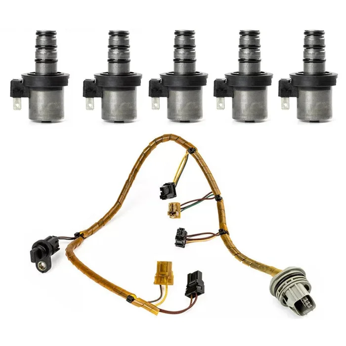 2000-2002 Mitsubishi Libero Van Dingo Transmission Shift Solenoid Kit with Harness F4A41 F4A42 Generic