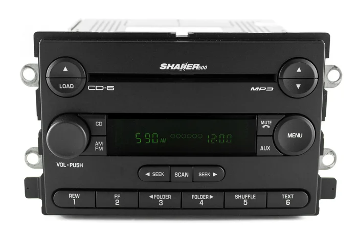 2006 Ford Mustang AM FM 6 CD Player Radio Shaker 500 OEM Original 6R3T-18C815-HE