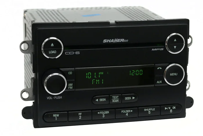 2008-09 Ford Mustang Shaker 500 AM FM Radio 6 Disc mp3 CD Player 8R3T-18C815-GD