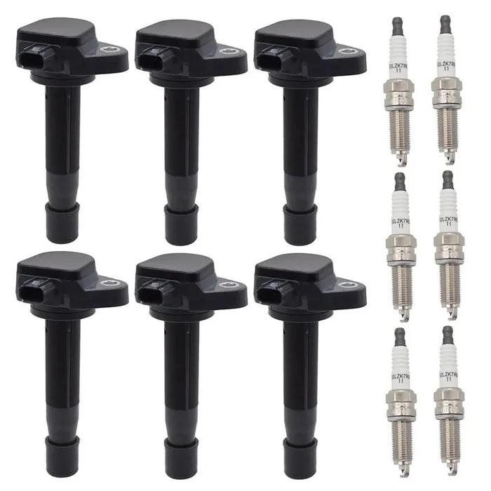 2012 Honda Crosstour V6 3.5L 6X Ignition Coil +Spark Plug UF603 C1624