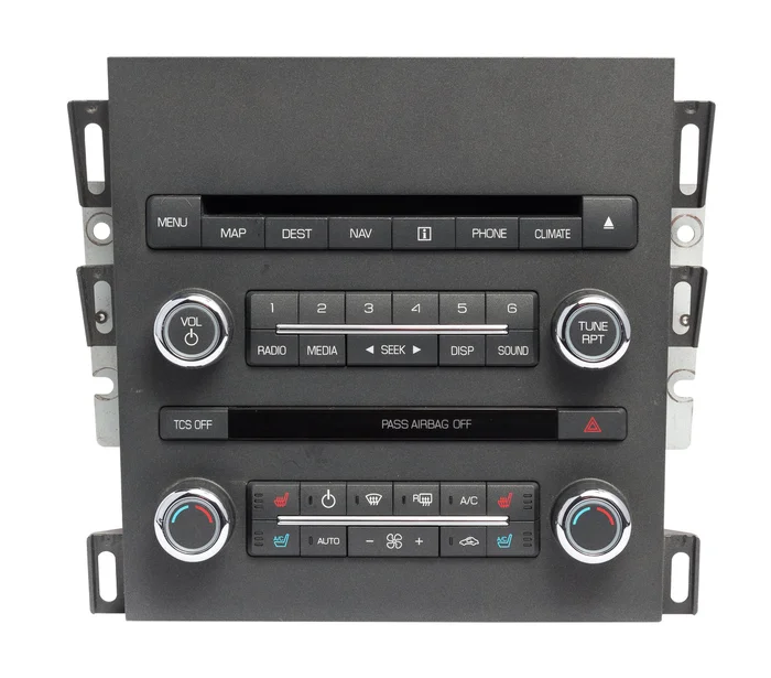 2012 Lincoln MKZ AM FM Radio Single Disc CD MP3 Player Navigation CH6T-19C156-BA