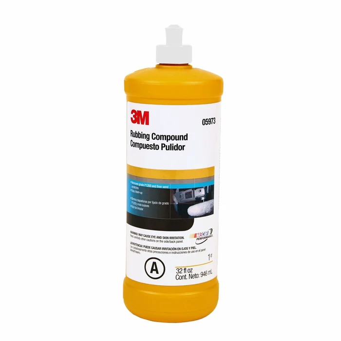 3M – 05973 – Rubbing Compound, Quart (946 mL) – 60455057848