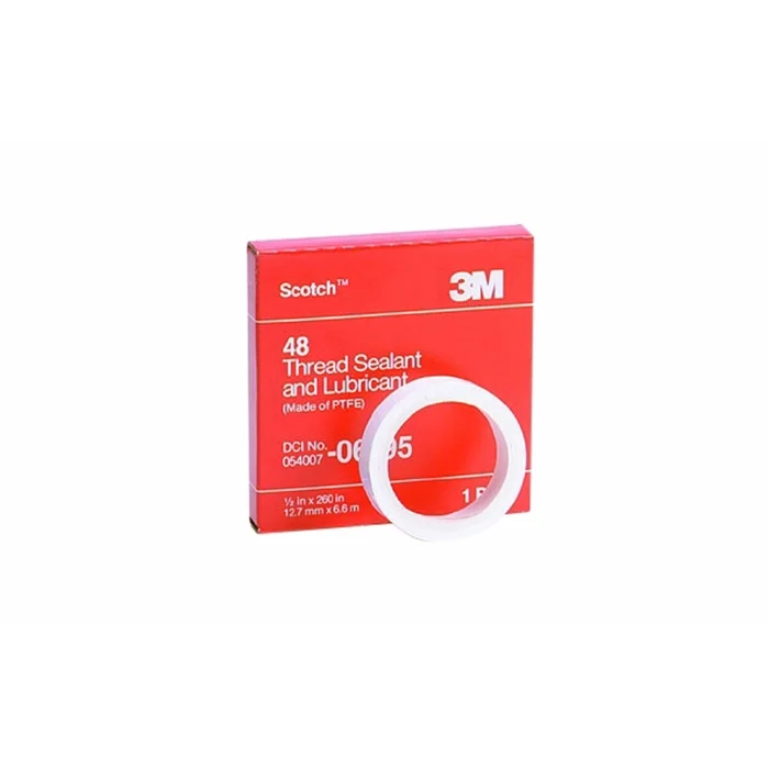 3M – 06196 – Scotch Pipe Thread Sealant Tape 48, 1/2 in x 520 in