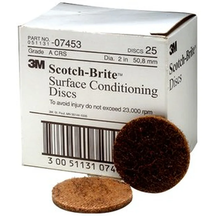 3M – 07453 – Scotch-Brite Surface Conditioning Disc, 2 in x NH A CRS