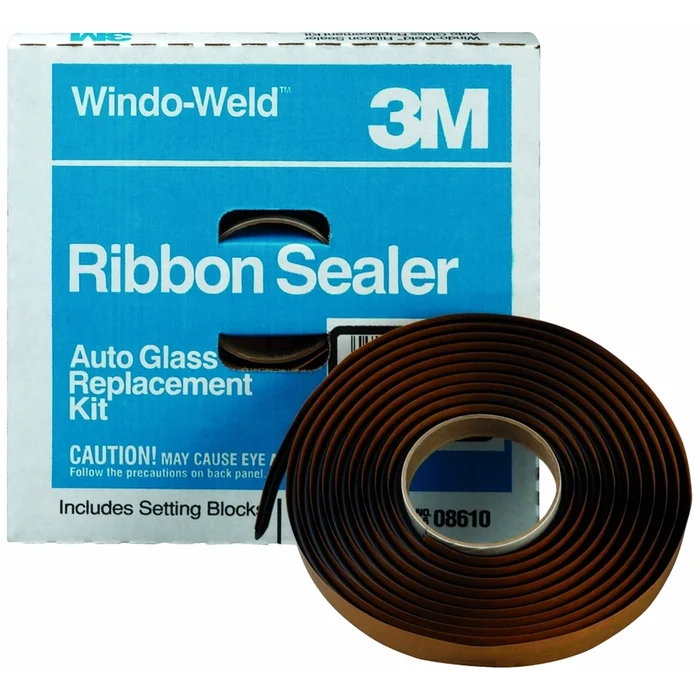 3M – 08625 – Windo-Weld Round Ribbon Sealer, 1/8 in x 1/4 in x 30 ft Roll – 62533460093