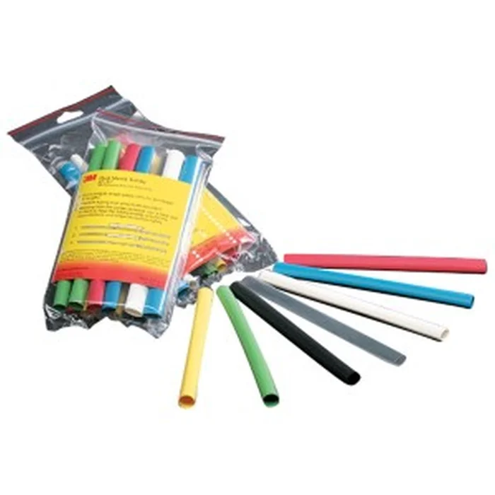 3M – 36620 – Heat Shrink Tubing Assortment Pack FP-301, 3/16 in, Assorted