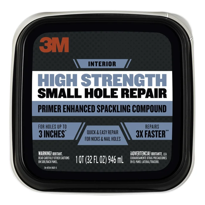 3M – SHR-32-BB – Patch Plus Primer Ready to Use White Spackling Compound and Primer in One 32 oz.